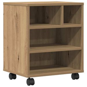 vidaXL Soporte para Impresora Roble artisan 41 x 32 x 48 cm