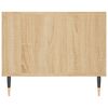 vidaXL Mesa de centro madera contrachapada roble Sonoma 102x50x40 cm