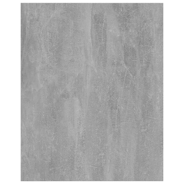 vidaXL Estante estanter&iacute;a 4uds contrachapada gris hormig&oacute;n 40x30x1,5cm