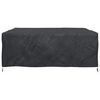 vidaXL Funda para muebles Liso Negro 200 x 200 x 90 cm 210D
