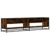 vidaXL Mueble de TV madera de ingenier&iacute;a roble ahumado 180,5x40x46 cm