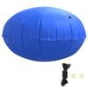 vidaXL Almohada de piscina de invierno Azul &Oslash; 220 x 140 cm PVC