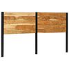 vidaXL Cabecero 180 cm Madera Maciza Acacia y Hierro