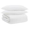 vidaXL Juego de Edred&oacute;n con almohada 3 uds. Pluma de pato