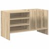 vidaXL Mueble para discos de vinilo Roble Sonoma 78.5 x 35 x 45 cm