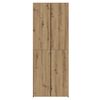 vidaXL Alacena Roble artisan 70 x 42.5 x 185 cm Madera contrachapada