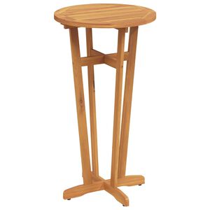 vidaXL Mesa alta de jard&iacute;n madera maciza de acacia &Oslash;60x105 cm