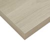 vidaXL Estantes flotantes de pared 4 uds MDF roble 23x23,5x3,8 cm