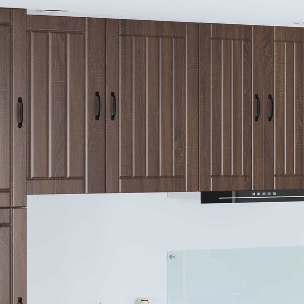 vidaXL Mueble de Cocina Lucca Marr&oacute;n Roble 50 x 31 x 80 cm