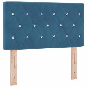 vidaXL Cabecero Azul Oscuro 80 cm Terciopelo