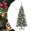vidaXL &Aacute;rbol de Navidad artificial Verde 120 cm PVC, Pl&aacute;stico y Acero