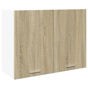 vidaXL Armario colgante "Lyon" roble Sonoma 80x31x60 cm madera de ingenier&iacute;a