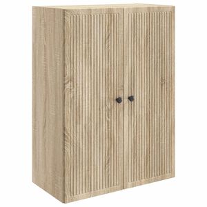vidaXL Armario de pared Roble Sonoma 66 x 34,5 x 90 cm