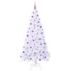 vidaXL &Aacute;rbol de Navidad artificial con 300 LED 210 cm PVC y Acero