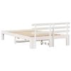 vidaXL Estructura de cama 120 x 200 cm Madera de pino macizo