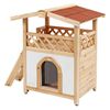 Kerbl Casa para gatos Tyrol Alpin marr&oacute;n claro 88x57x77 cm