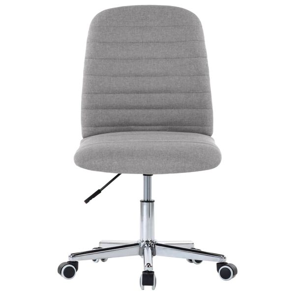 vidaXL Sillas de comedor 6 unidades de tela gris claro