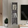 vidaXL Mueble para TV de pared gris Sonoma 30,5x30x110 cm