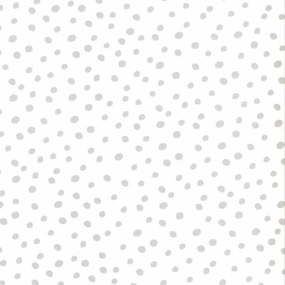 Noordwand Papel de pared Fabulous World Dots blanco y gris