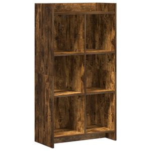 vidaXL Estanter&iacute;a Roble Ahumado 59 x 30 x 111 cm Madera de ingenier&iacute;a