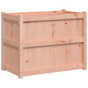 vidaXL Jardinera madera maciza de abeto Douglas 90x50x70 cm