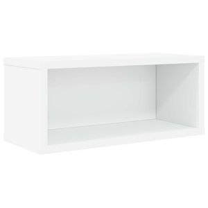 vidaXL Soporte para CDs Blanco 40 x 17 x 17 cm Madera de ingenier&iacute;a