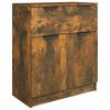vidaXL Aparador madera contrachapada color roble ahumado 60x30x70 cm
