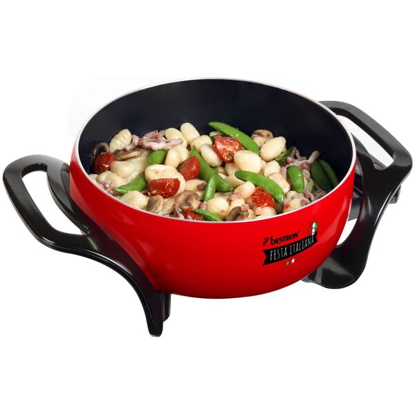 Bestron Sart&eacute;n el&eacute;ctrica APP800 roja