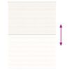 vidaXL Estor cebra beige m&aacute;rmol tejido ancho 150,9 cm poli&eacute;ster