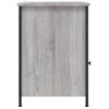 vidaXL Mesita de noche madera contrachapada gris Sonoma 40x42x60 cm