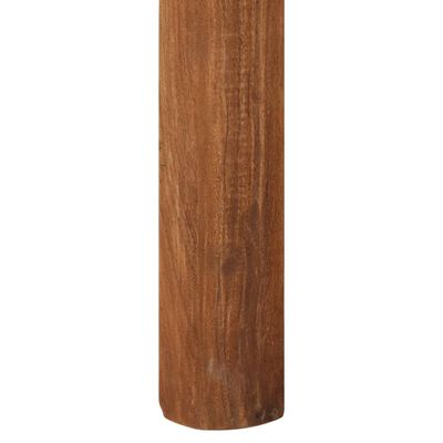 vidaXL Mesa alta cocina madera acacia acabado sheesham 110x55x106 cm