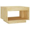 vidaXL Mesa de centro de madera maciza de pino 50x50x33,5 cm