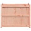 vidaXL Jardinera madera maciza de abeto Douglas 90x50x70 cm