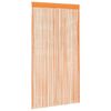 vidaXL Cortinas de cuerdas 2 uds naranja 100x250 cm