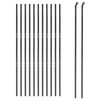 vidaXL Cerca de alambre de acero galvanizado gris antracita 2x25 m