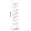 vidaXL Puerta de armario de lamas 4 uds 99x29,5 cm madera de pino