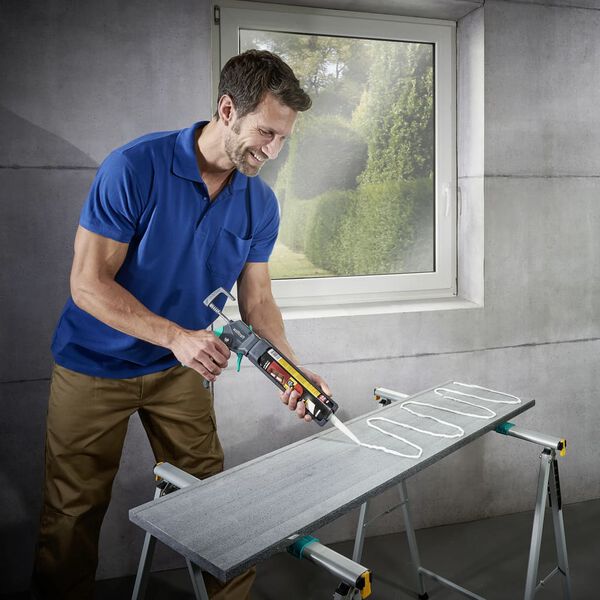 wolfcraft Pistola de calafateo MG550 4358000