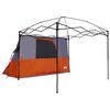 vidaXL Juego de Tienda de Camping 2 pcs Naranja Tafet&aacute;n y Tela