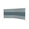 Bo-Camp Paravientos de camping Brendan gris y gris antracita 335x120cm