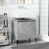 vidaXL Armario de lavabo madera contrachapada gris hormig&oacute;n 58x33x60cm