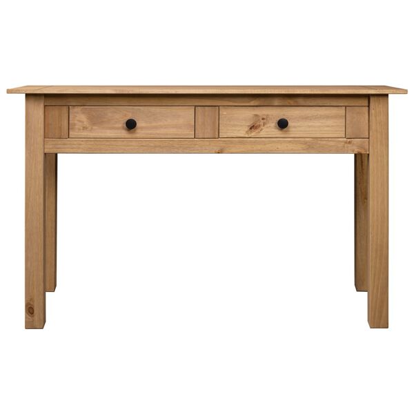 vidaXL Mesa consola madera maciza pino Panam&aacute; Range 110x40x72 cm