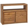 vidaXL Aparador de madera maciza de teca 80x30x60 cm