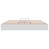 vidaXL Estructura de cama otomana sin colch&oacute;n blanco 200x200cm