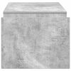 vidaXL Mesa de Caf&eacute; Gris Concreto 90 x 45 x 35 cm Madera de ingenier&iacute;a