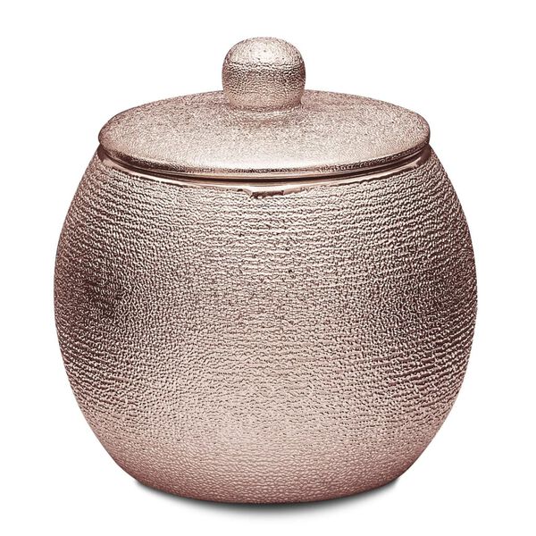 RIDDER Caja para algodones Lucida rosa p&aacute;lido