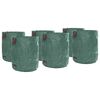 vidaXL Bolsas de Desechos de Jard&iacute;n 12 uds. 500 l Verde Polipropileno