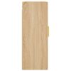 vidaXL Armario de pared 2 unidades roble Sonoma 69,5x34x90 cm