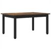vidaXL Mesa de Caf&eacute; Roble Ahumado 70 x 50 x 36 cm Madera de ingenier&iacute;a