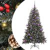 vidaXL &Aacute;rbol de Navidad artificial Verde 150 cm PVC, Pl&aacute;stico y Acero