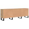 vidaXL Gabinete de TV Roble artesanal 150 x 30 x 50 cm
